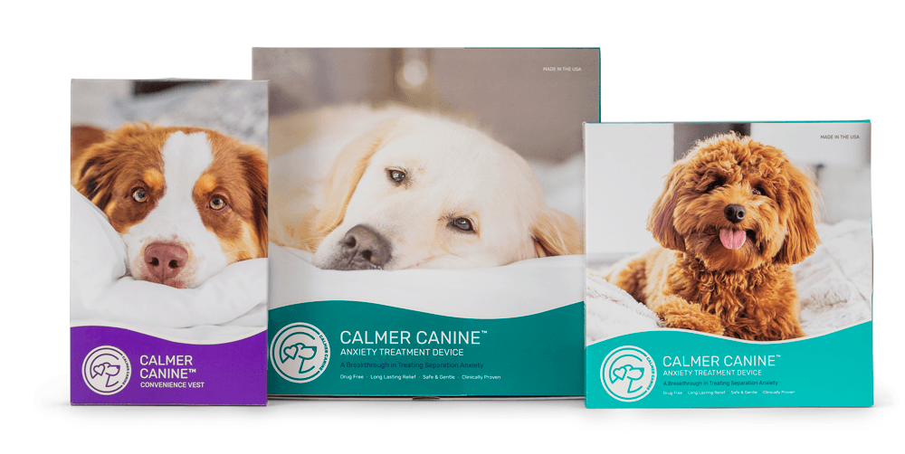 Calmer Canine packaging